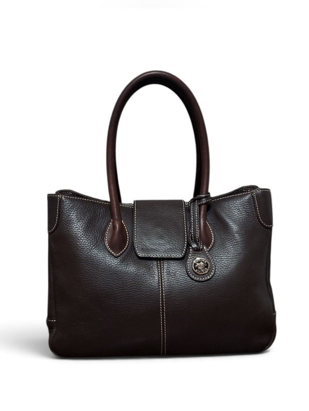 Dooney & Bourke Vintage Leather Classic Shoulder Tote